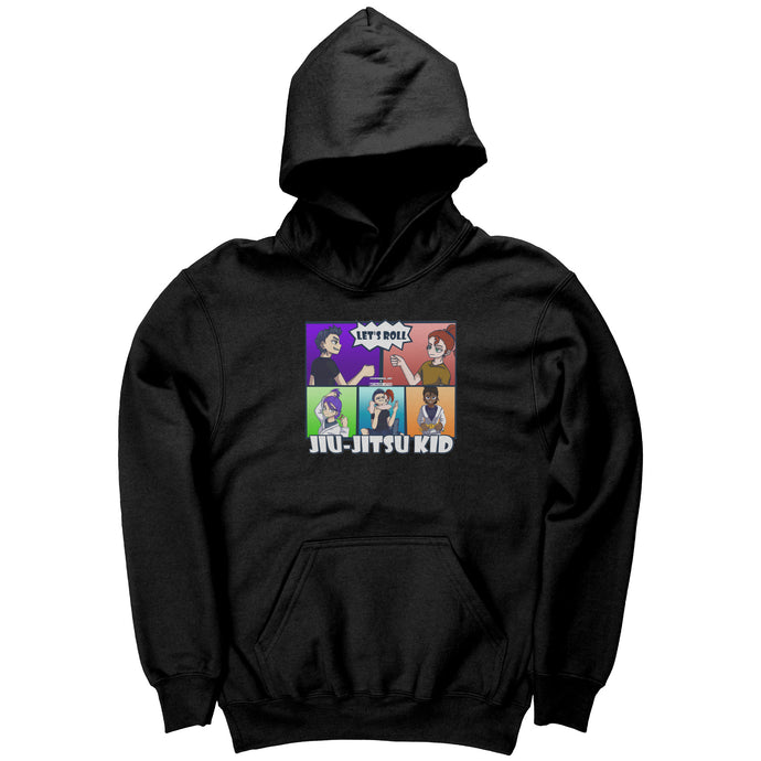 Let's Roll - Jiu-Jitsu Kid Hoodie (Youth sizing)